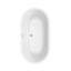 Baignoire de trempage autoportante en acrylique 60 po x 30 po Juliette-1409494066-1409494060