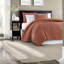 Ensembles de literie en velours confortables, courtepointe en polyester rouge pour la maison