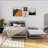 Solid Wood Platform Bed-206897570