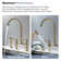 Bridge Faucet with Side Spray