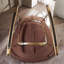Chaise berçante en métal