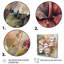 Romay, rose, beige, hibiscus euphorie sur toile-88526789-88526797