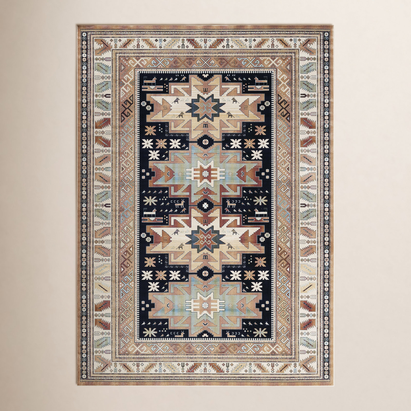 Ovid Viscose Rug, Rectangle 3'2" x 4'6"