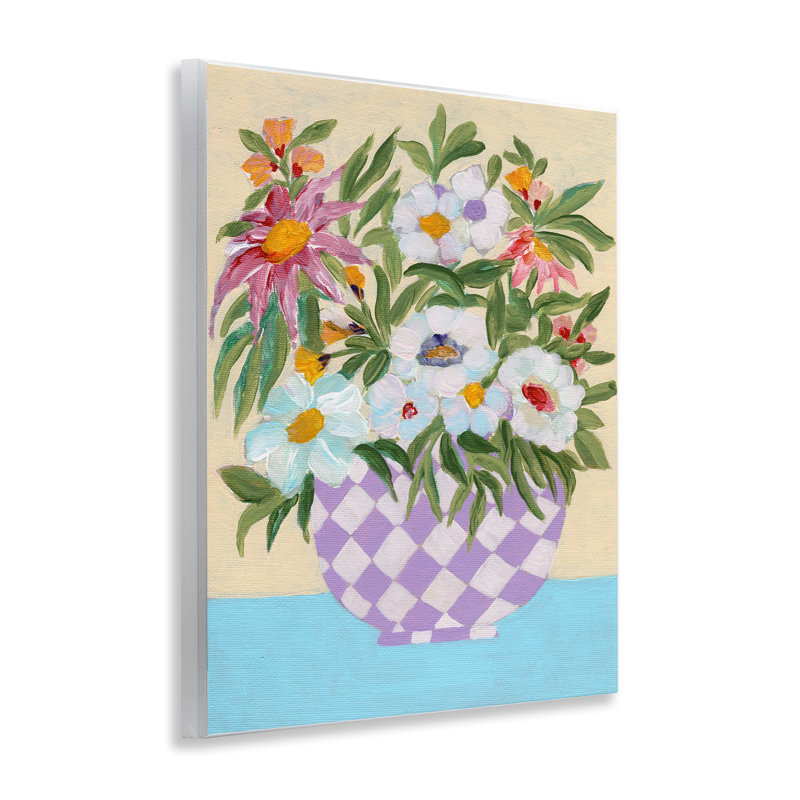  «Chequered Flower Pot» par Nikita Jariwala