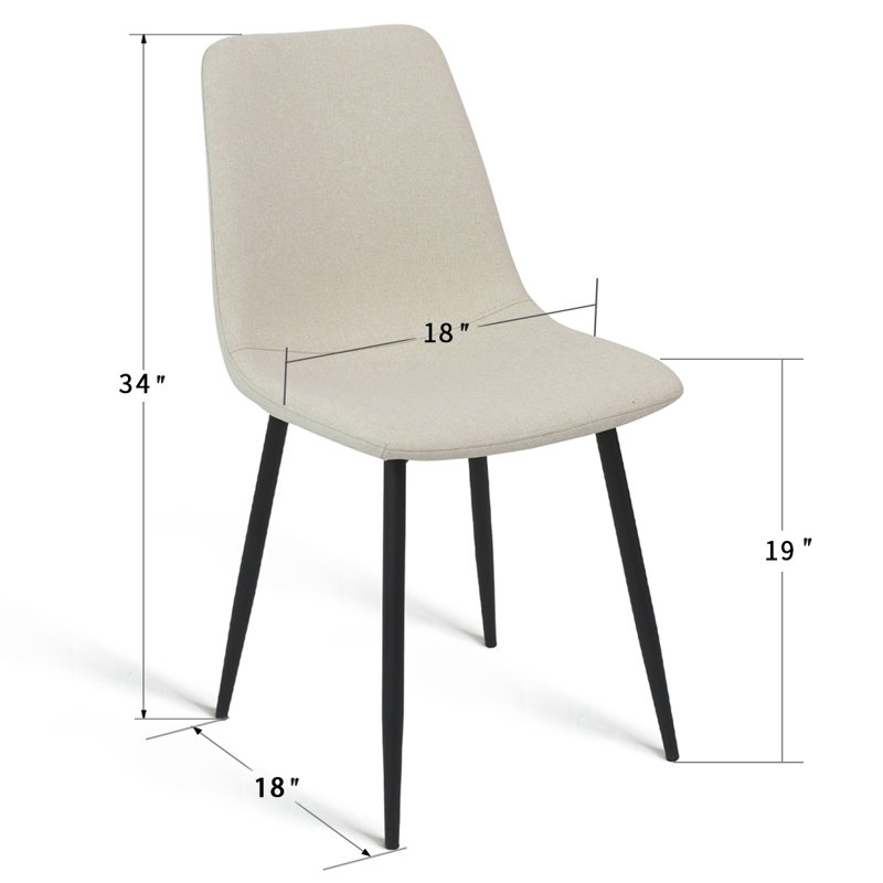 Asparas 59" 6-Person Dining Table Set | Modern Style