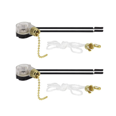 Ceiling Fan Light Switch with Pull Chain