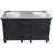 Pompano 61'' Double Bathroom Vanity with Top-1789268824-1789268825