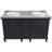Pompano 61 " W Freestanding Standard Free Standing Single Double Vanity Bathroom Vanity With Top-1789268825-1789268824