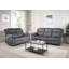 Kove 2 Seater Velvet Reclining Sofa-1306754328