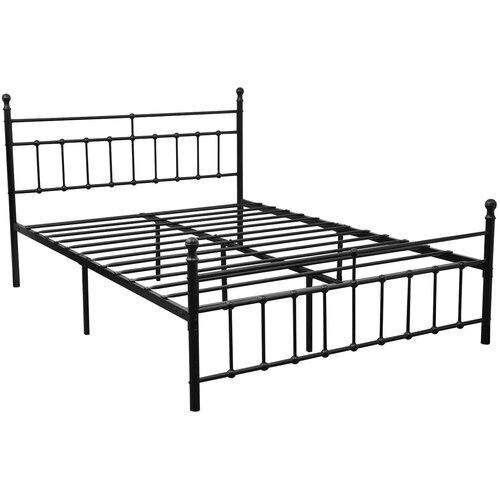 Charlton Home® Shawnigan Queen 42.9'' Steel Platform Bed with Mattress ...