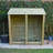 Cooper 180cm W x 80cm D Solid Wood Log Store-2137445968