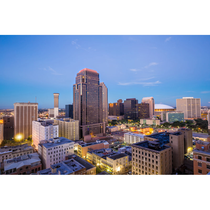 New Orleans, Louisiana, Usa 1 Piece Wrapped Canvas Wall Art, 51cm H x 76cm W