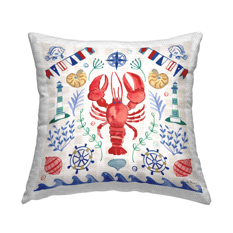 Coussin décoratif abstrait intérieur / extérieur