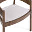 Maplen Walnut Effect Sold Wood Dining Chair-327615908