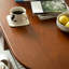 Table basse de style européen avec rangement rétro