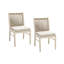 Ensemble de 2 chaises de salle à manger CORDOBA KD