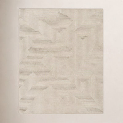 Polk Hand-Tufted Geometric Rug