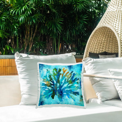 Housse et insert de coussin décoratif en polyester