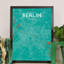 Berlin City Map - No Frame Print-802868988