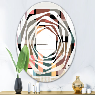Miroir mural Whirl Square Design II