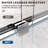 Duchess 50 to 55 in. x 72 in. H Semi-Frameless Stainless Steel Double Sliding Shower Door in Chrome with 5/16 in. (8mm) Clear Glass-124844535-124844532