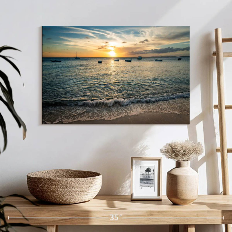 Gillard Curacao Gillard Sunset, H 16 po x l 24 po
