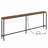 Console Table with Power Outlet Behind Couch Narrow Entryway Table-70303232-131100125