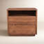Broughton 1 Drawer Solid Wood Bedside Table