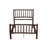 Fireside Lodge Hickory Log Traditional Bed - Queen - Espresso-373531158-380506661