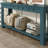 63"High-End Rustic Sofa Table With Drawers - Sturdy Craftsmanship, Hallway Storage Solution-1321536717