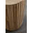 Rutkowski Round Ribbed Mango Wood Drink Table