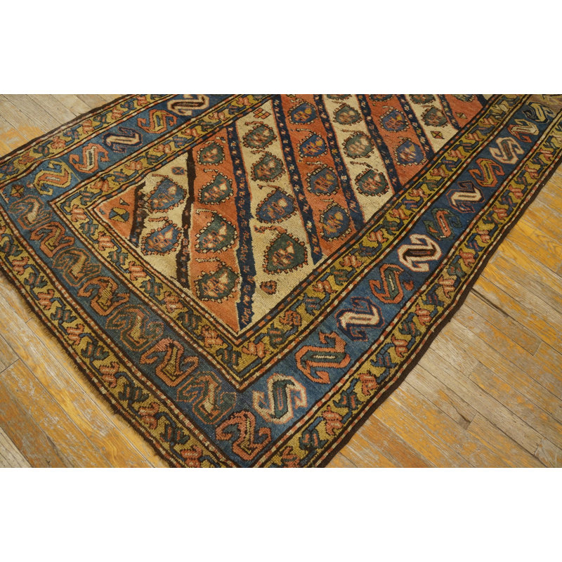 Tapis rustique à motif cachemire rustique