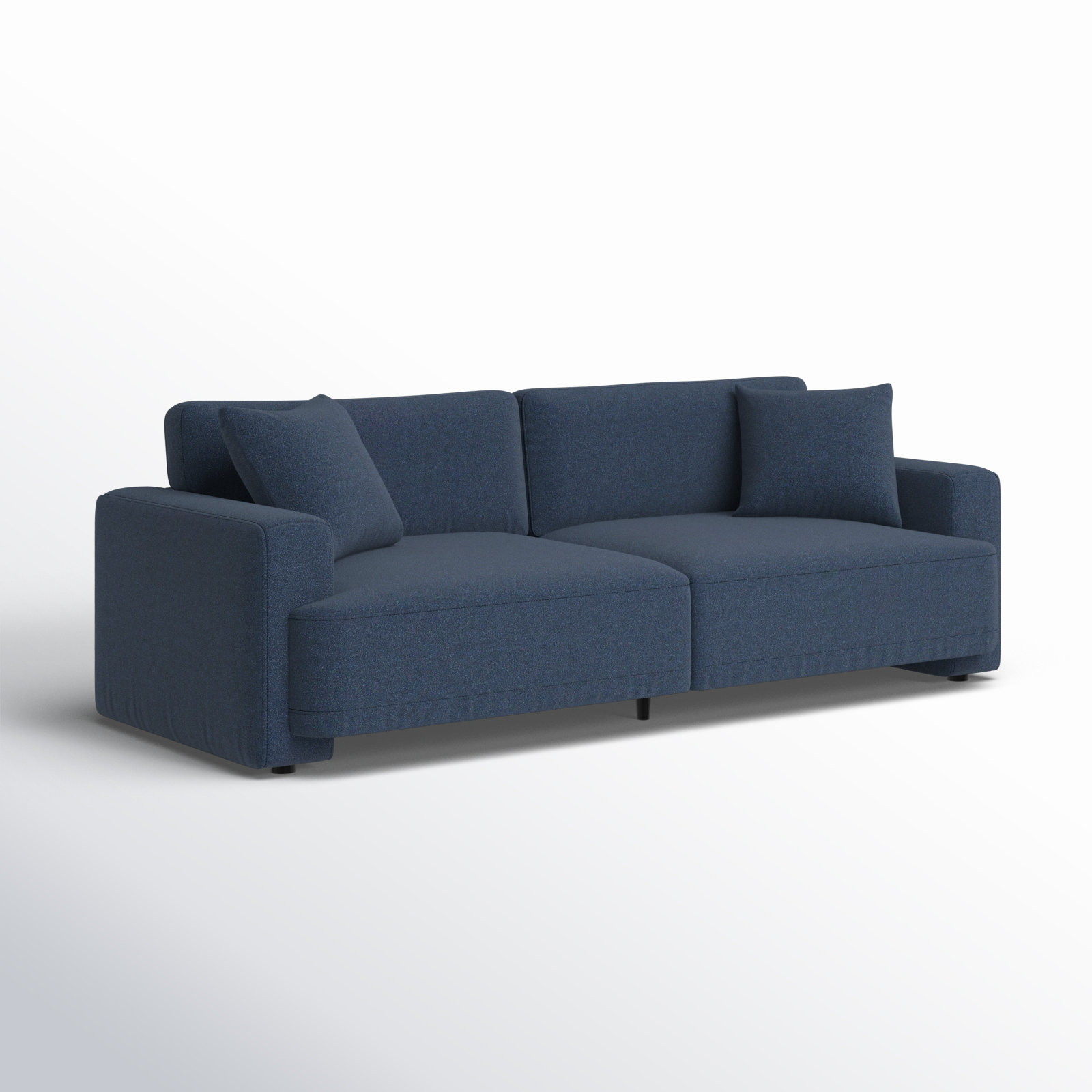 Ives 90" Linen Sofa, Elite Indigo