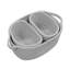 JVL Fabric Decorative Basket
