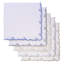 Embroidered Border Linen Napkin-556907789