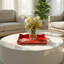 Plateau festonné Spangle - rouille-16426961