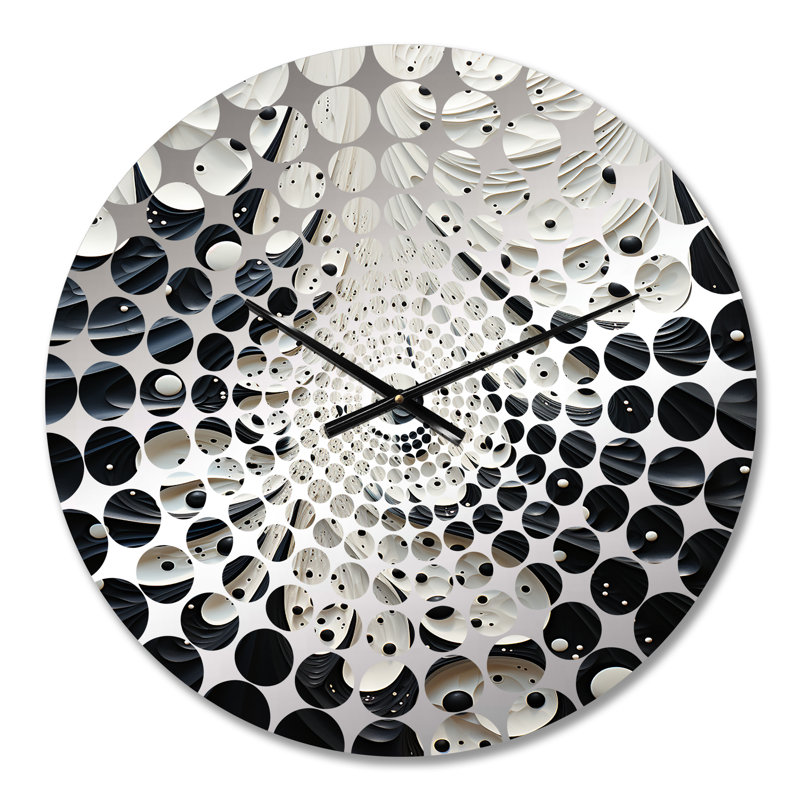 Horloge murale Raynelle - Minimalisme, Petit
