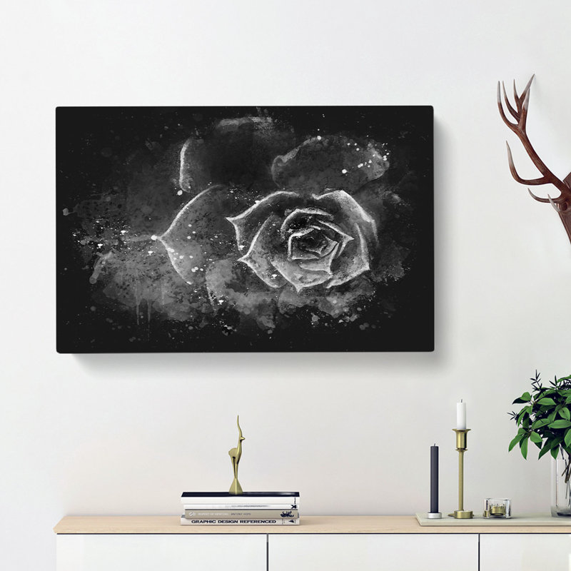 Succulent Plant - Wrapped Canvas, 35cm H x 50cm W x 3cm D