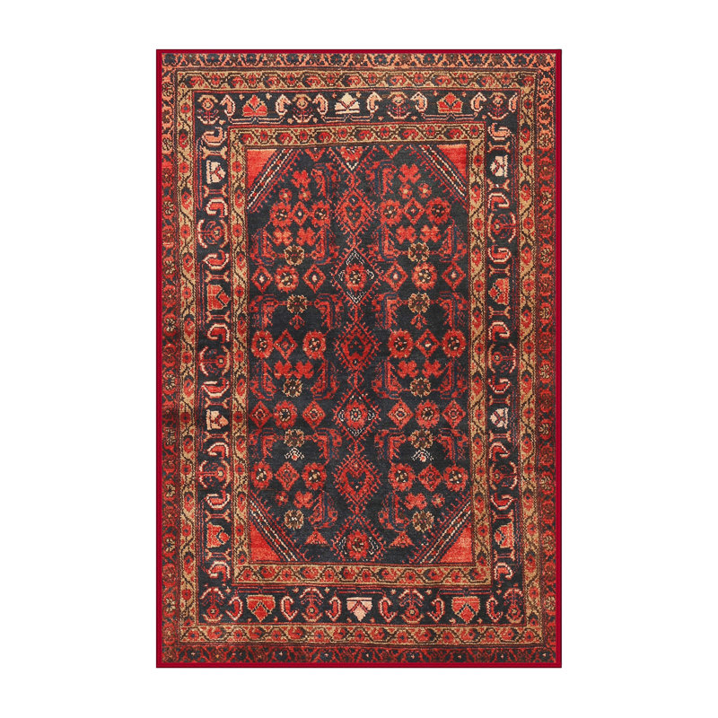 Oriental Indoor Rug, Rectangle 7' x 10'