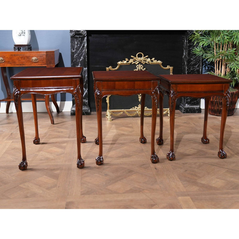 Solid Wood Nesting Tables