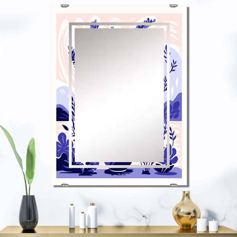 Coring - Miroir mural Boho Pottery Decor MIR141501, 32 po x 24 po