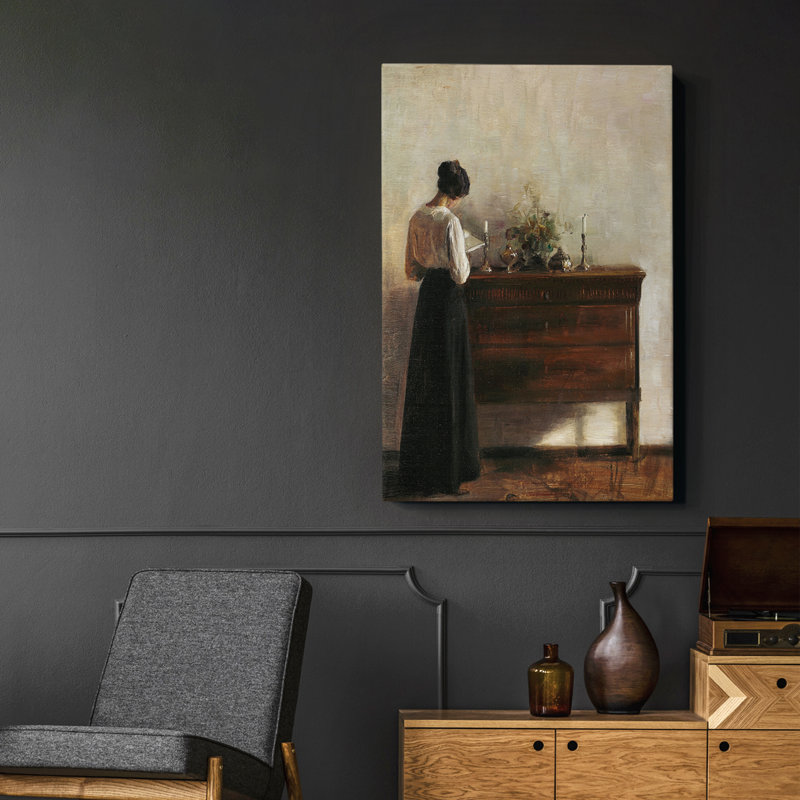 Impression sur toile encadrée, H 49 po x l 33 po