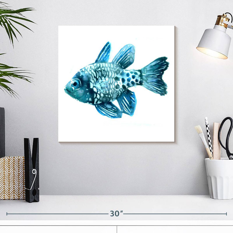Crowle Fish II, 16" H x 16" W
