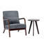 Ensemble de chaise d'appoint et de table basse de style moderne Mid-Century-1908581923-1908581924