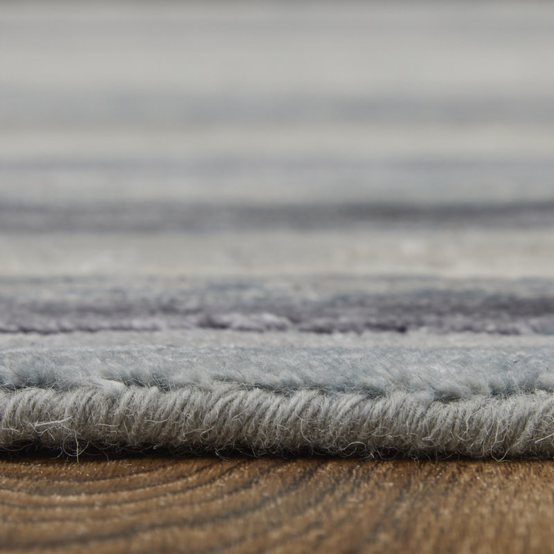 Tapis bleu Kessler, Rectangle 9 pi 6 po x 13 pi 6 po