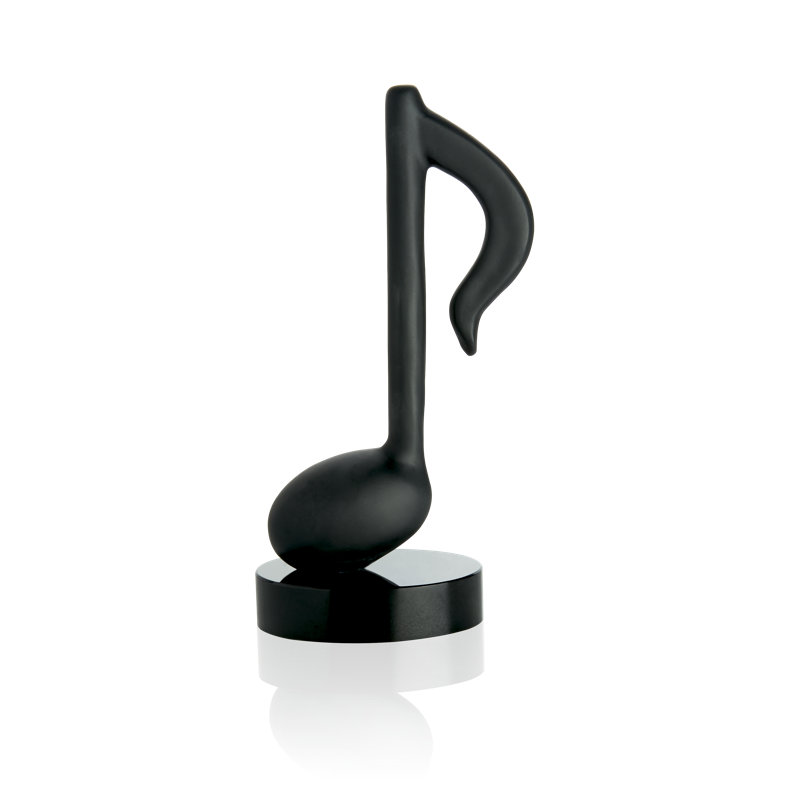 Timeless by Manu Katché Sculpture, Black
