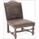 Leather Parsons Chair