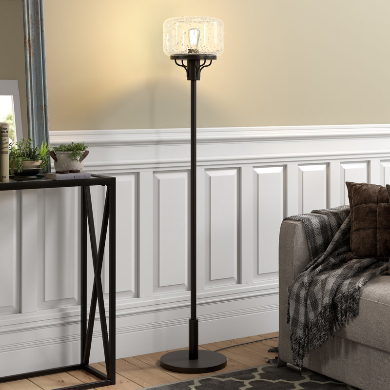 Lampe sur pied 62 "Tatum, Bronze noirci