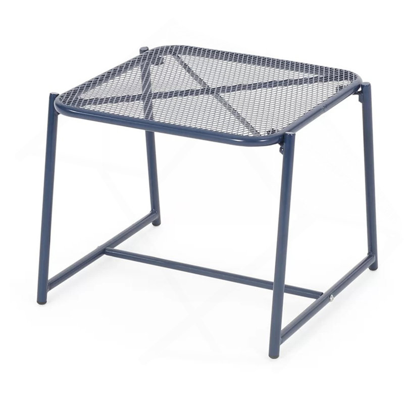 15.5"H SIDE TABLE, Navy