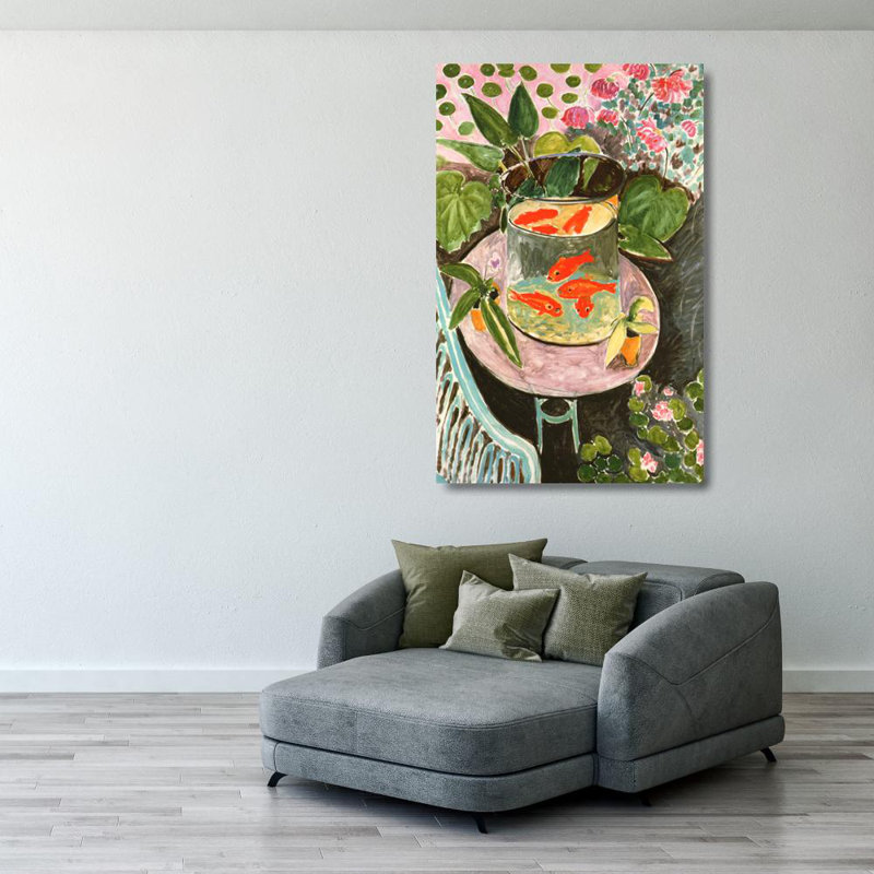 Goldfish, 40" H x 26" W